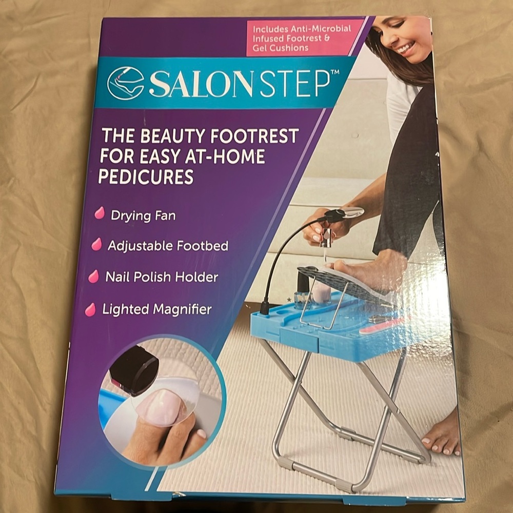 Salon Step The Beauty Footrest - Pedicure - NWT